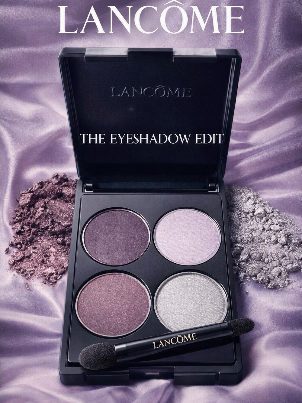 Lancôme Colour Focus Ombre Mono Eyeshadow Quad Lavender Cool Palette